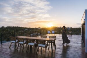 ROOFTOP AT SUNSET